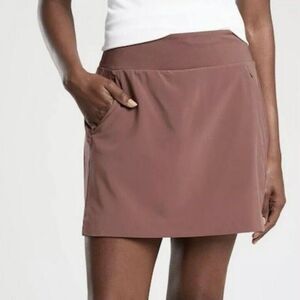 Athleta Women's Mini Skirt in Brown
